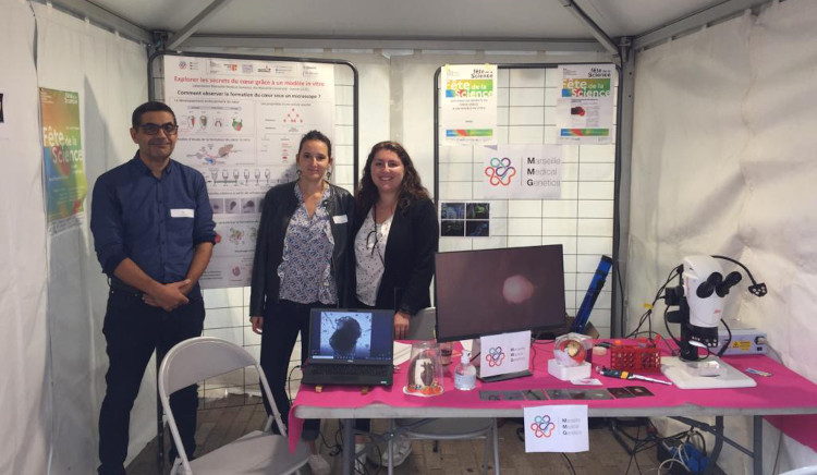  UMR 1251 - Les ateliers ont t prpars et anims sur 3 jours par Laurent Argiro, Fabienne Lescroart et Marine Herbane (UMR 1251, Marseille Medical Genetics - Inserm, Aix-Marseille Universit).